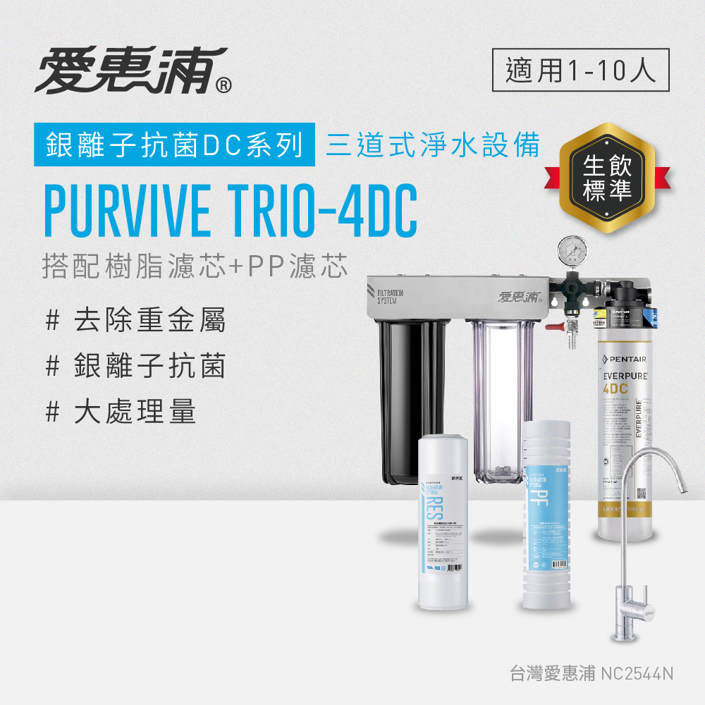  PURVIVE Trio-4DC(PF105+RES800)
