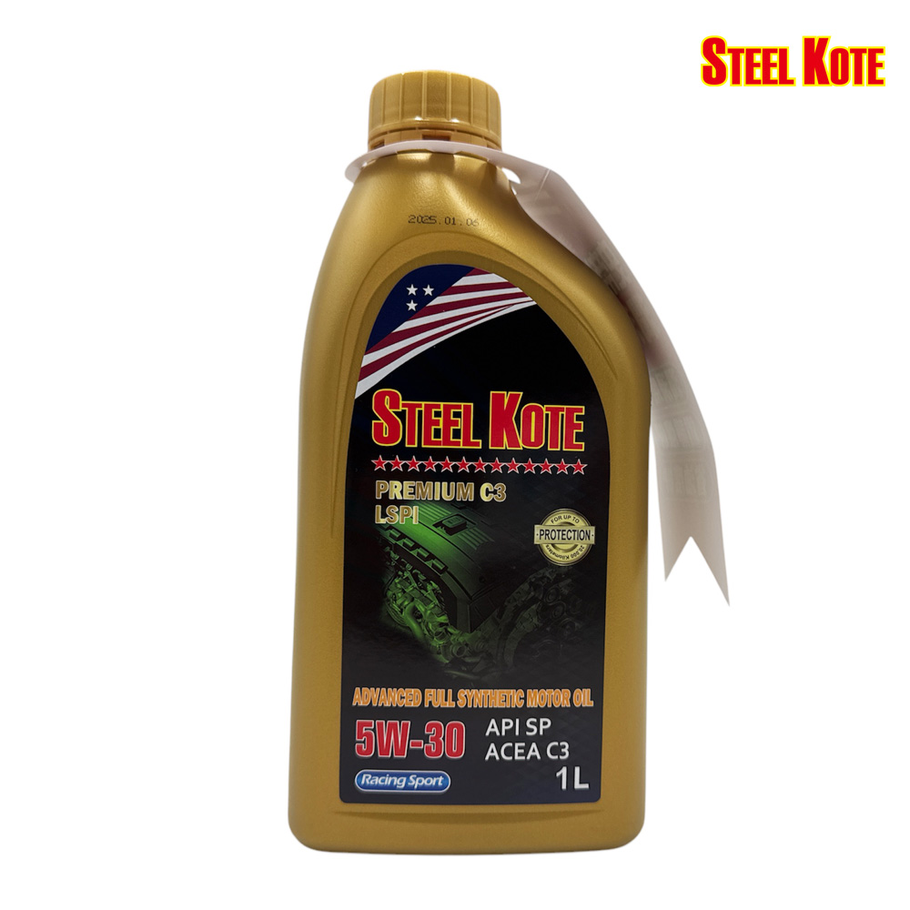 [STEEL KOTE] Steel Kote 5W30 Fully Synthetic Motor Oil - 4 Pack (5W30 Car Engine Oil Diesel), , large
