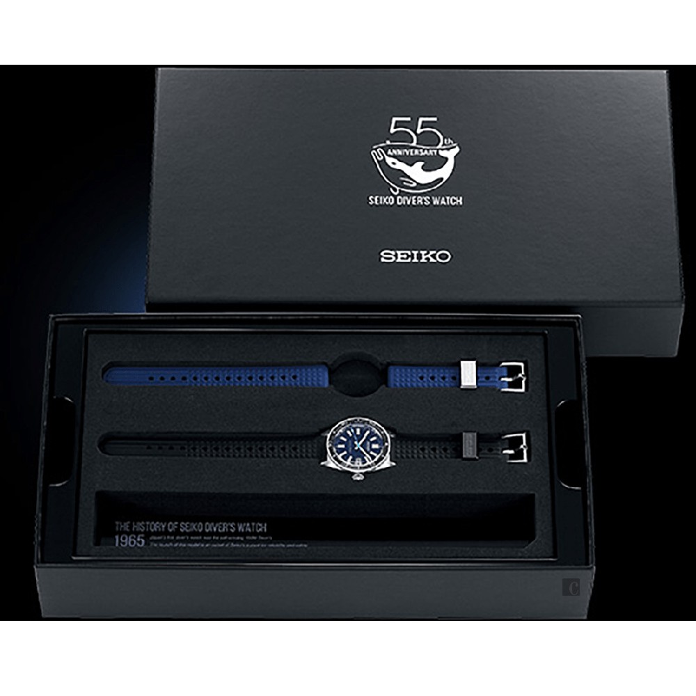 SEIKO 精工 潛水錶55週年限量款 Prospex 潛水機械錶 8L35-01C0B/SLA043J1, , large
