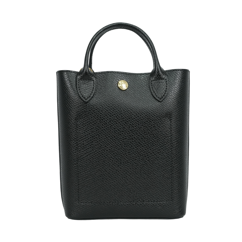 LONGCHAMP Epure XS 牛皮手提/斜背二用迷你托特包/黑色, , large