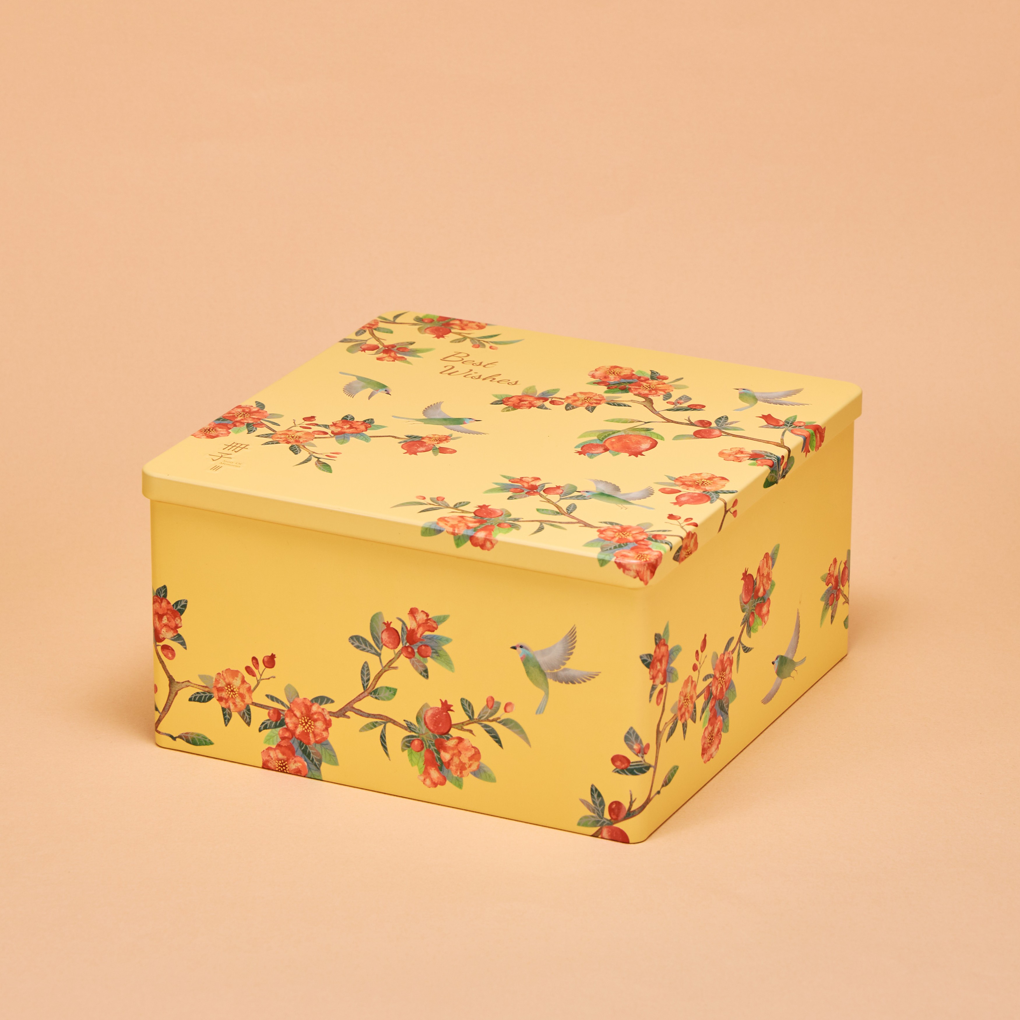 【冊子過年禮盒】彩鳥飛悅雙層禮盒(綜合千層酥12入), , large