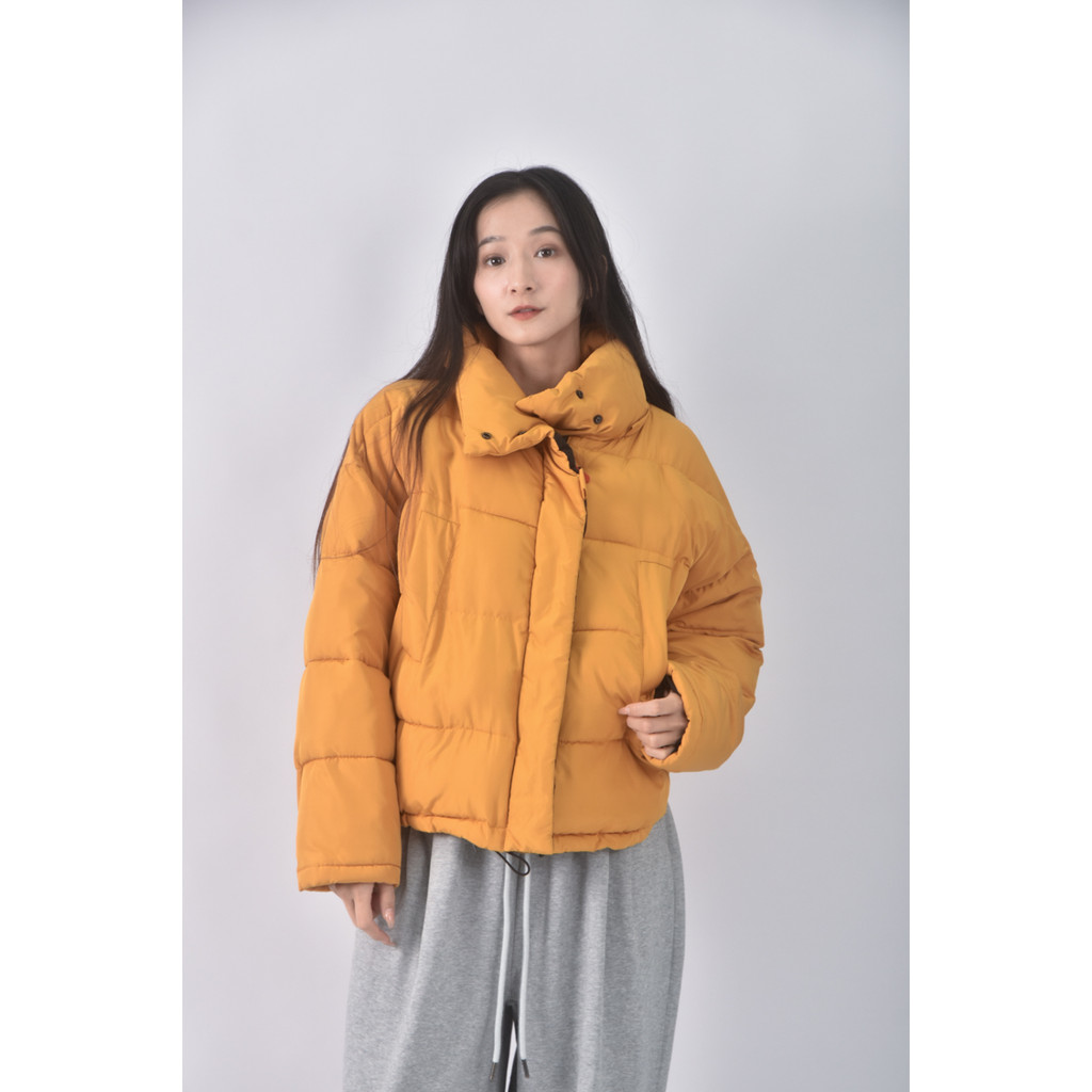 (2XL) light before dark質感連帽黃色外套二手衣, , large