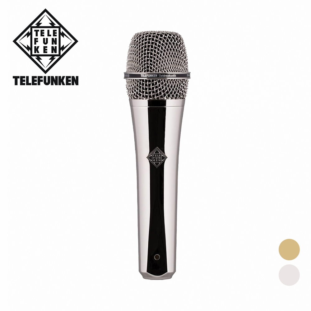 Telefunken M80 Chrome/Gold 超心形動圈式麥克風 電鍍銀/電鍍金色【敦煌樂器】, , large