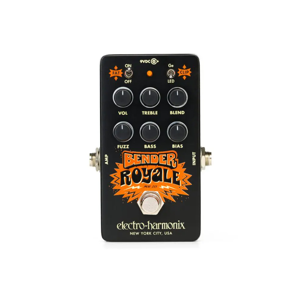 Electro Harmonix Bender Royale Fuzz BLK, , large