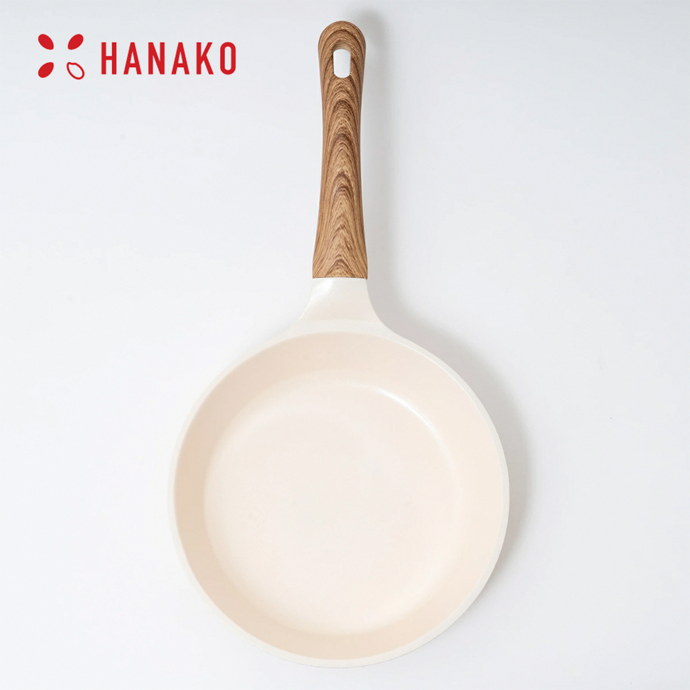 【HANAKO】日本六層陶瓷不沾鍋/平底鍋20cm(IH瓦斯爐兩用/導熱快易清洗／輕量設計), , large