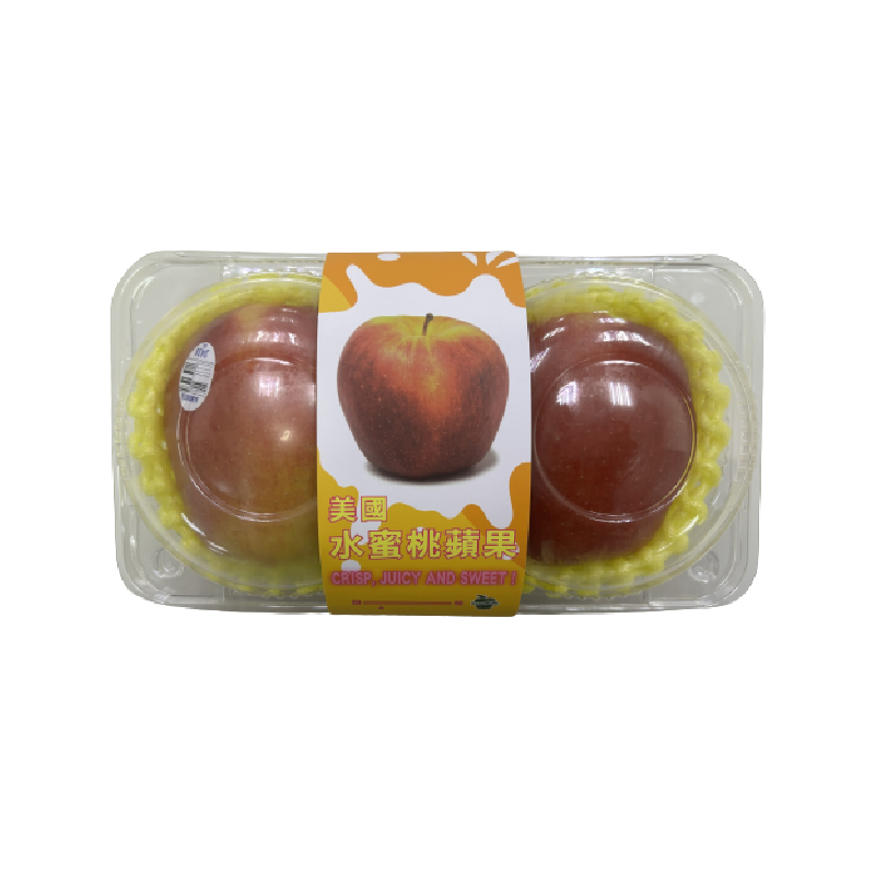盒裝水蜜桃蘋果2入, , large