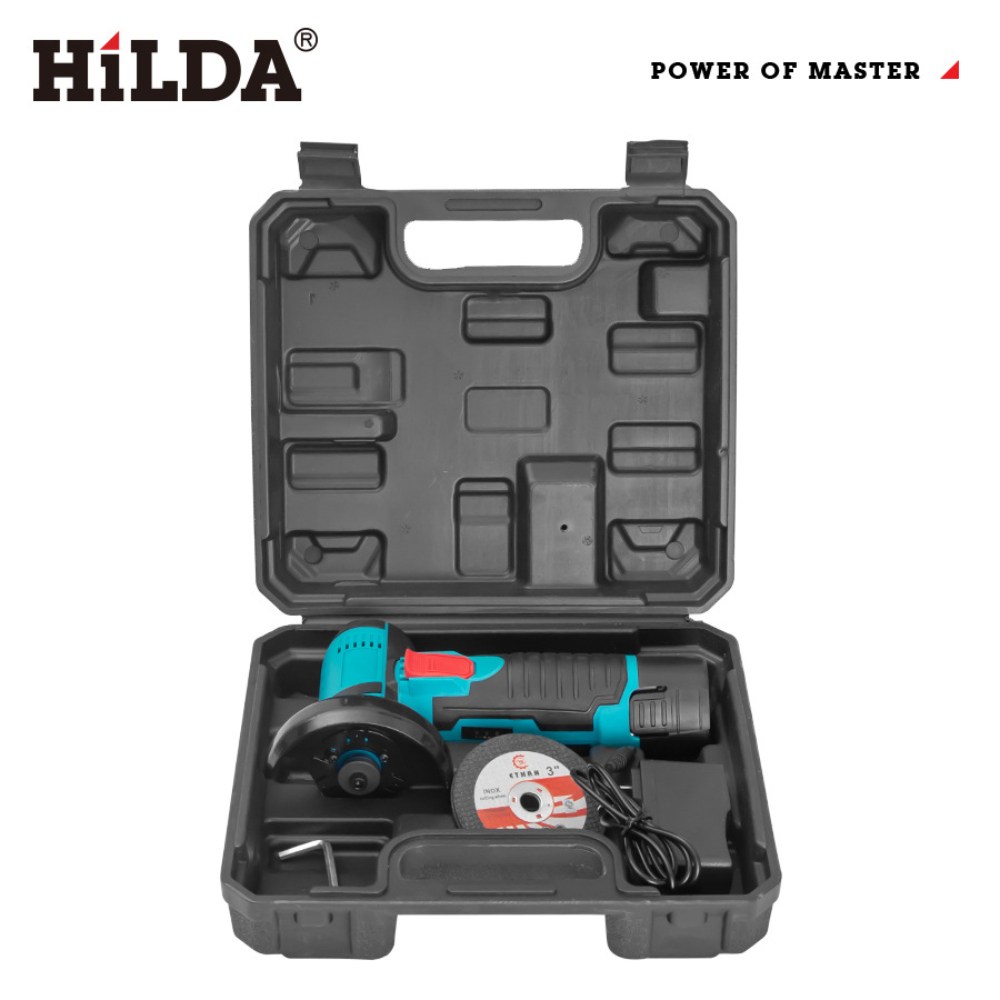 【HILDA】希爾達電動工具 12V 單電 3吋角磨機/砂輪機, , large