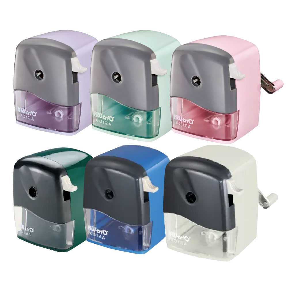 KW-trio 兩用削鉛筆機 大小通吃7-11.6mm (顏色隨機出貨) /台 KW 312A（0312A）