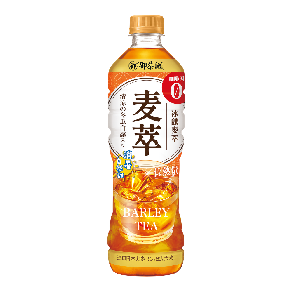 御茶園冰釀麥萃低熱量 590ml, , large