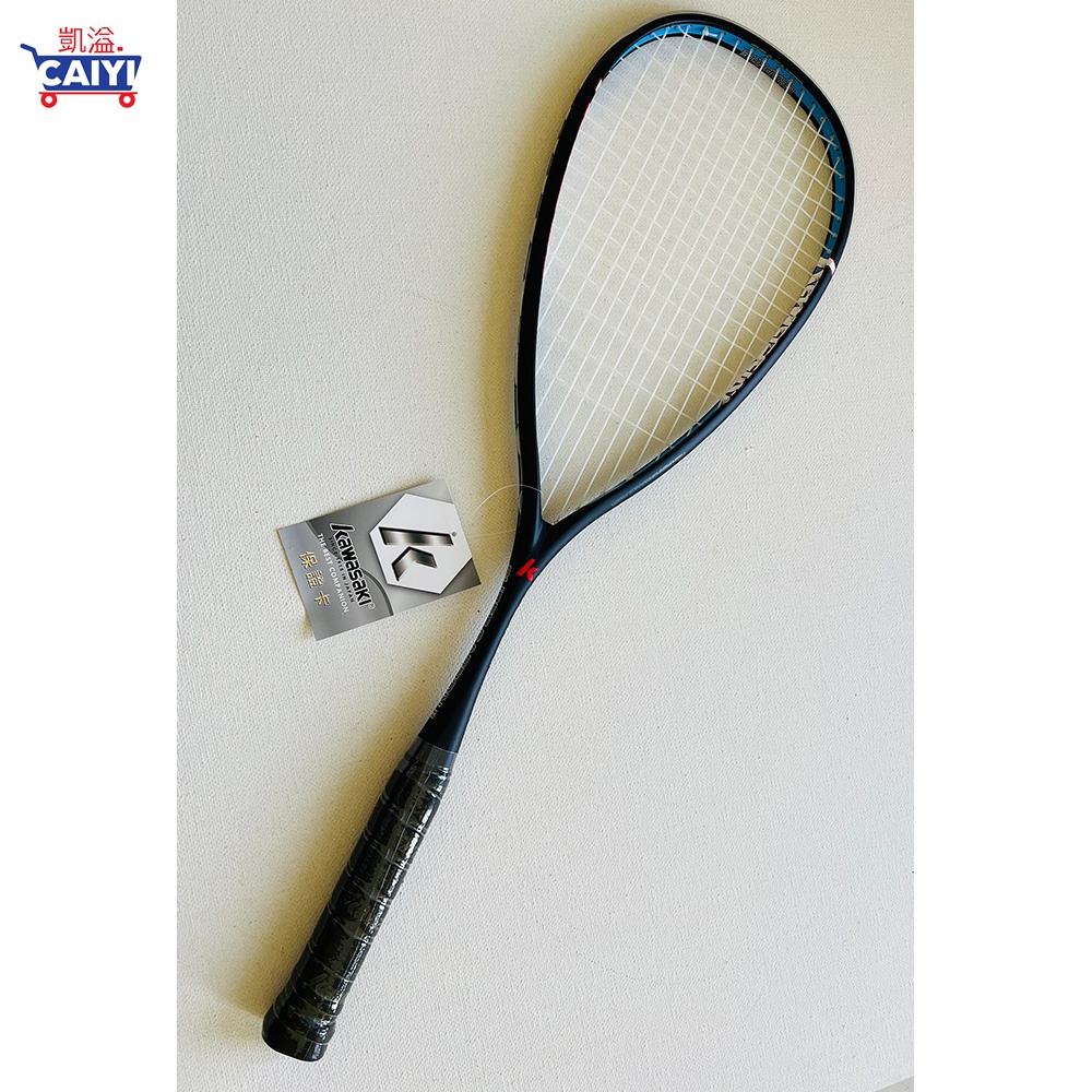 Kawasaki Super Carbon II 全碳纖維壁球拍 迴力拍, , large