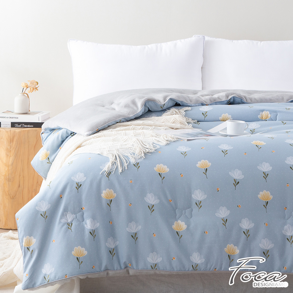 【FOCA】可水洗Q暖抱抱被-防護升級銀離子防蹣抗菌(多款任選), , large