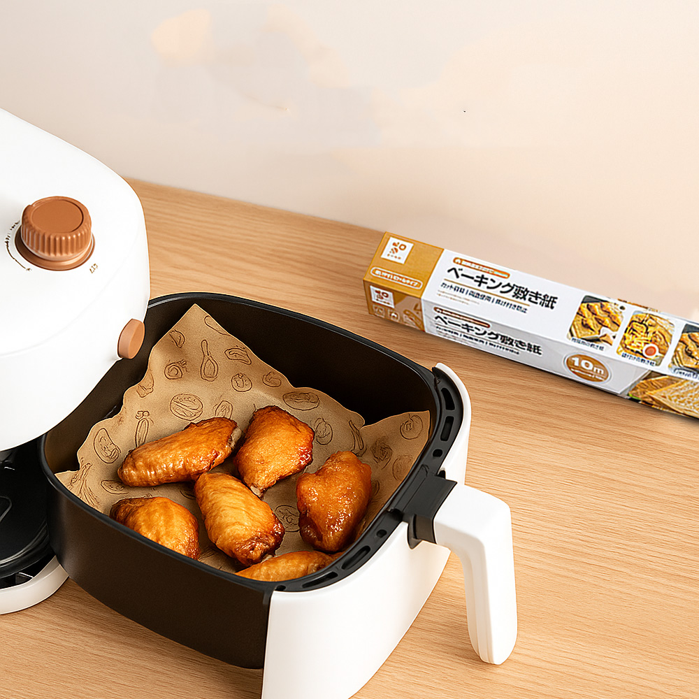 【上手家居】耐高溫烘焙紙-4入組 棕色(吸油紙/防油紙/氣炸鍋紙/料理紙), , large