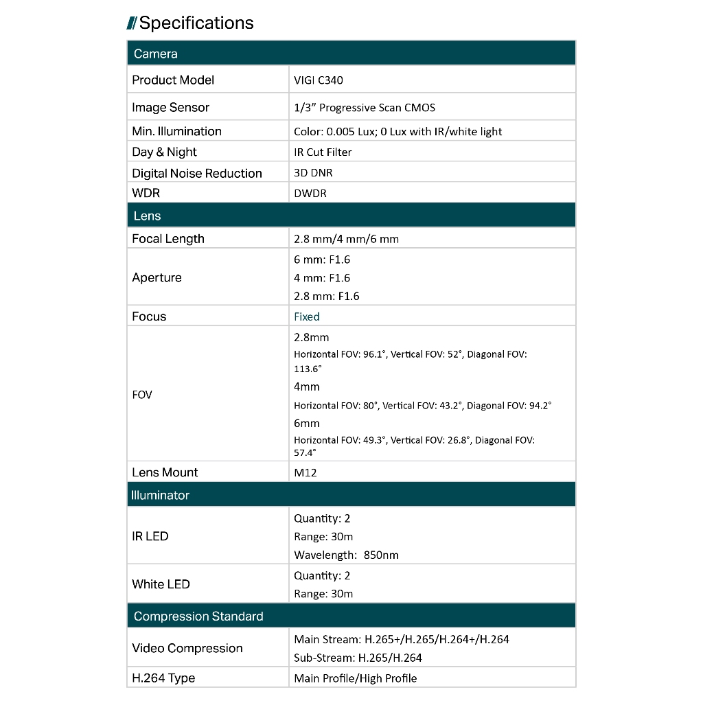 TP-LINK 昌運監視器組合 VIGI NVR1104H-4P 4路主機+VIGI C340 4MP槍型網路攝影機*2, , large