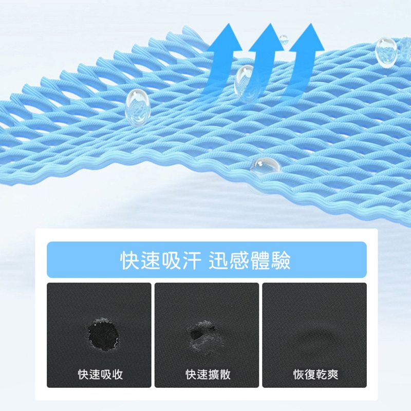 大尺碼-印花 冰絲排汗七分褲-黑/灰-0205565, 01黑, large