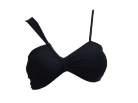 QXHEE.T. 台灣製．平口造型雙肩帶後釦泳衣QX-M08a 象牙白-M, , large