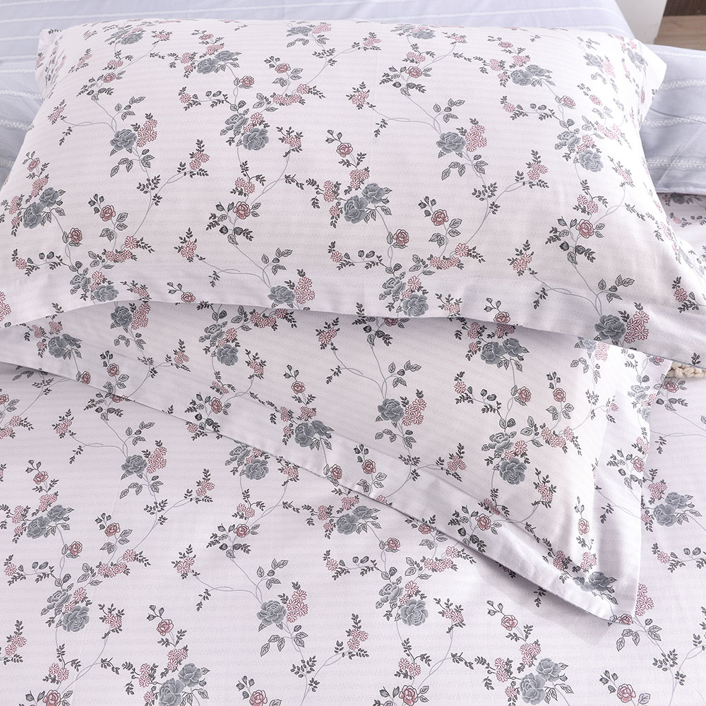 【Betrise】Muchen Xinyu | Environmentally friendly printing and dyeing anti-mite and antibacterial 100% combed cotton dual-purpose quilt and bed sheet set - extra large, , large