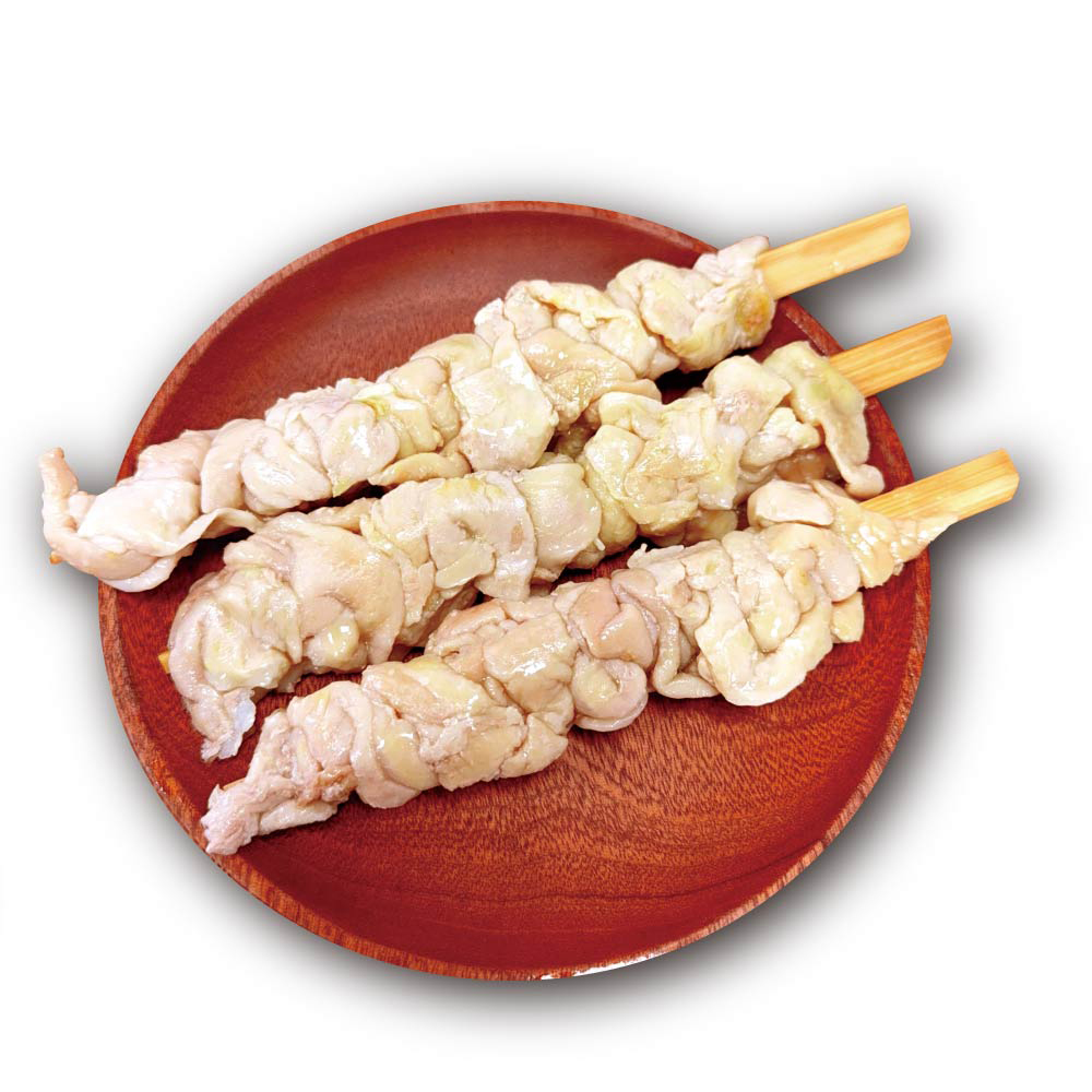 約克街肉舖 台灣雞皮串3串(40-50g/串/3串1包)_任選, , large