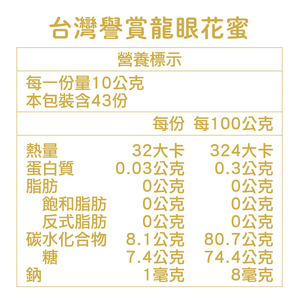 [蜜蜂故事館] 台灣譽賞龍眼花蜜430g, , large