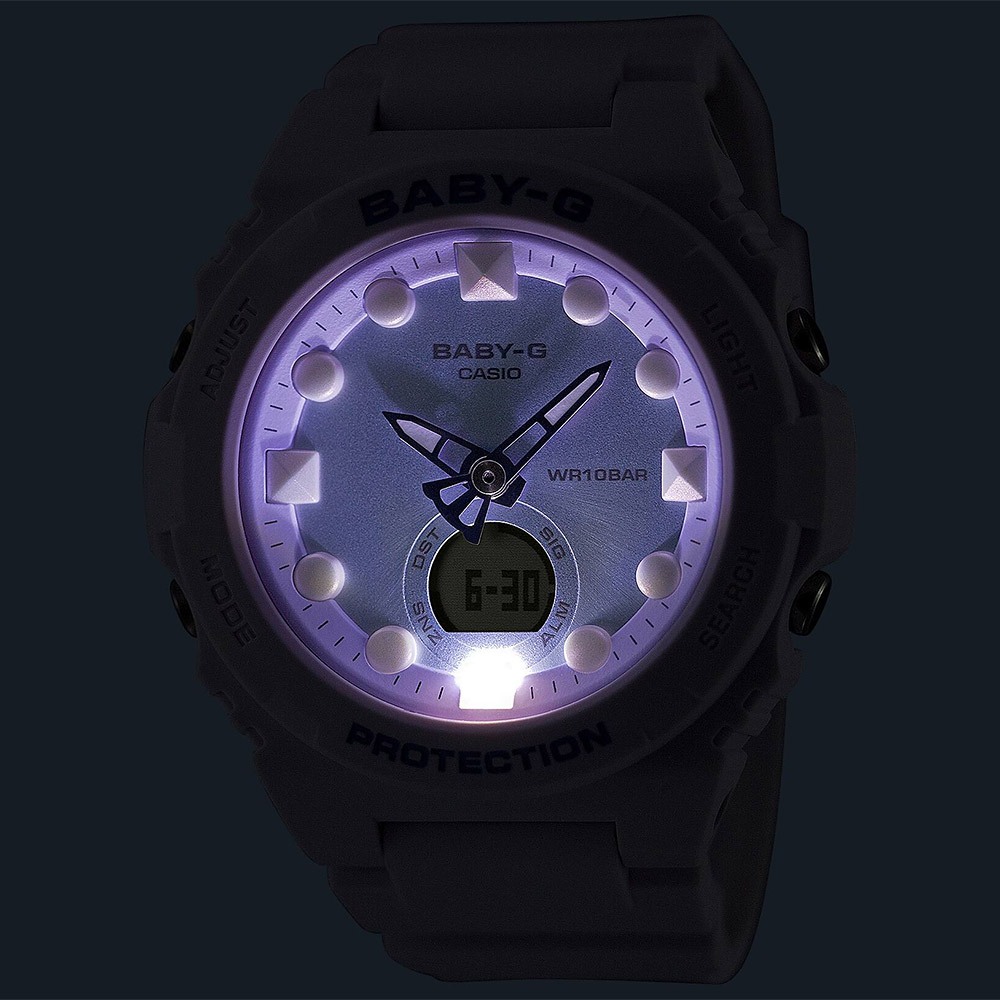 CASIO 卡西歐 BABY-G 夢幻色調手錶 BGA-320FH-4A, , large