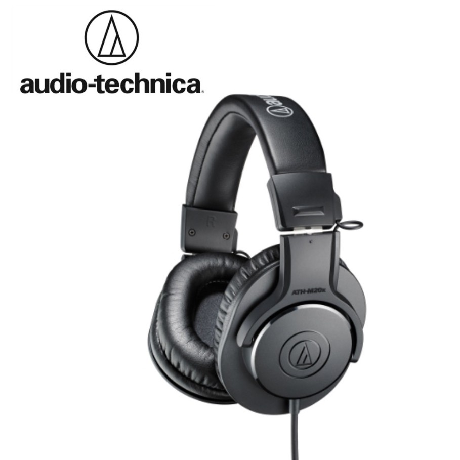 Audio-Technica 鐵三角 ATH-M20x 專業型監聽耳機【敦煌樂器】, , large