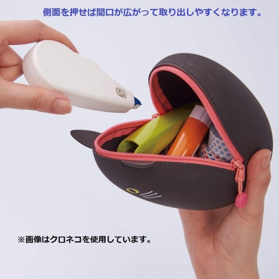 日本LIHIT A-7783 矽膠蛋蛋收納包-大/小*多款花貓*小, , large