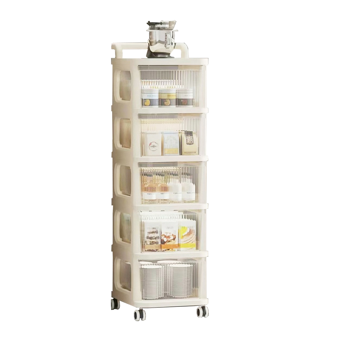 《DFhouse》五層收納小推車, , large