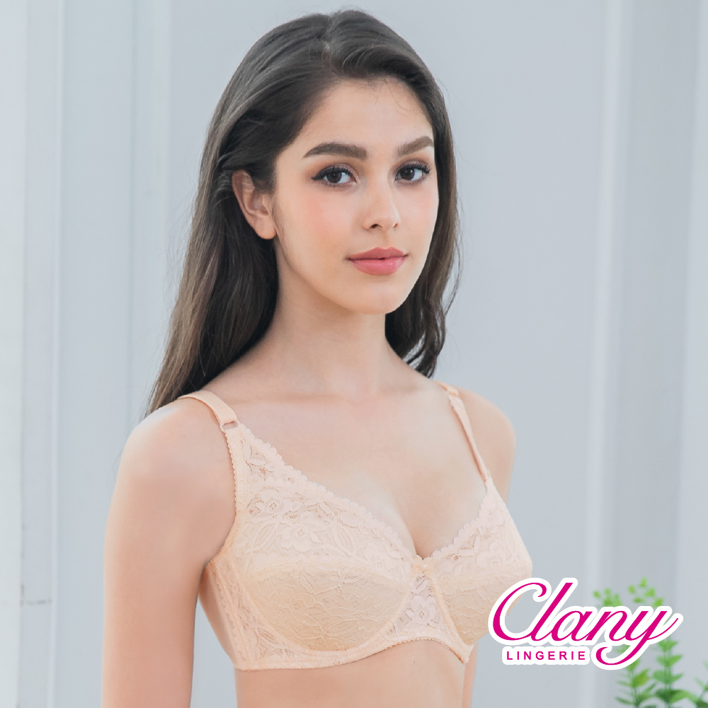 【可蘭霓Clany】舒活女人蕾絲包覆CD內衣(春漾膚 6671-11), , large