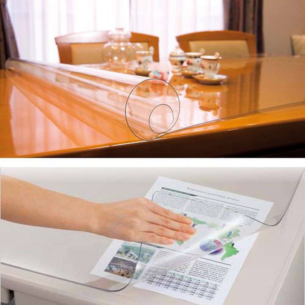 《C&B》DESK MAT透明桌墊 / 地墊 - 90*60CM 外銷日本桌墊 台灣生產, , large