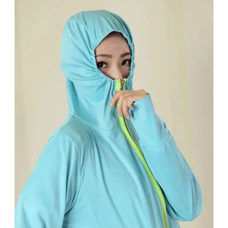 [Kaimei Cotton Industry] Random Excellent Hooded Style/Cool Bamboo Charcoal Sunscreen Jacket, , large