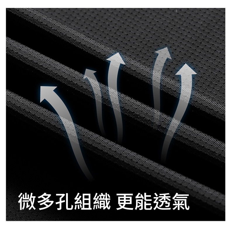 DZRZVD杜戛地110519涼感排汗短袖T恤 彈力尼龍 黑色, , large