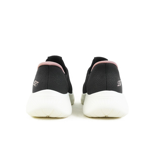 Kixpress-Skechers Bobs Infinity 女 運動休閒鞋 寬楦 舒適 黑 [117508WBLK], , large