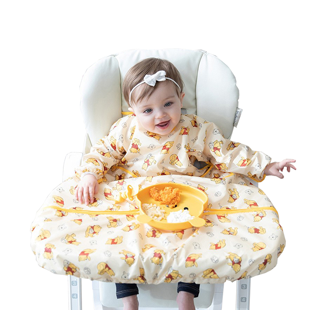 Bumkins 高腳椅圍兜-貪吃維尼, , large