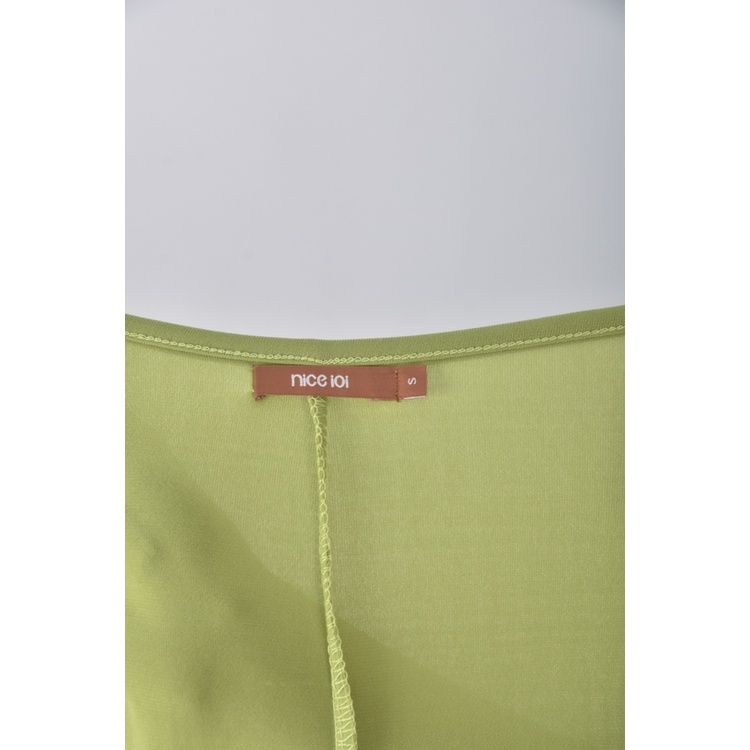 (S) nice ioi素色綠色洋裝二手衣, , large