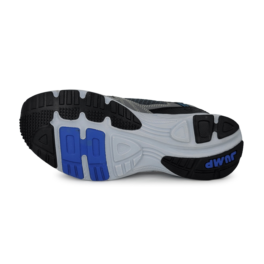 JUMP將門 魔鬼氈運動男鞋 男運動鞋 休閒鞋 MIT台灣製 魔鬼氈 輕量 透氣 耐穿 Q彈 釋壓 抗菌 耐磨 防滑 灰, , large