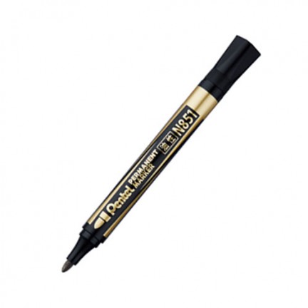 【 Pentel 飛龍 】油性筆 圓頭 1.5mm /支 N851  - 多款可選, , large