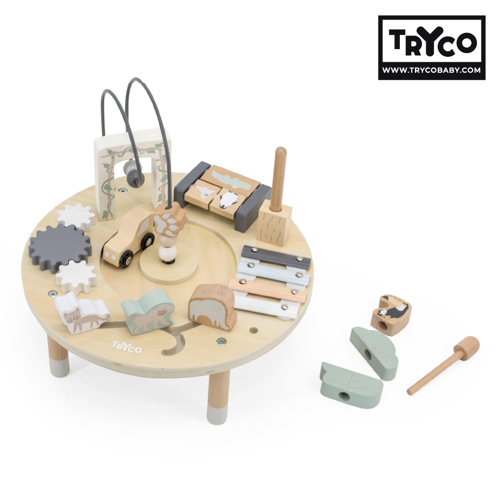 官方直營-僅限宅配【Tryco】木質探索桌, , large