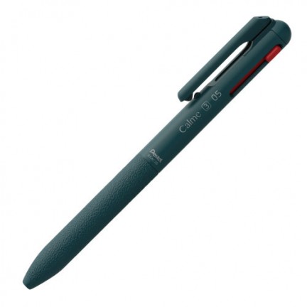 【 Pentel 飛龍 】 Calme靜暮 三色輕油性筆-黑+紅+藍 0.5mm /支 XBXAC35  -  多款可選, , large