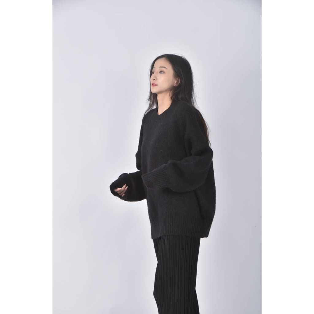 (2XL) 黑色長袖上衣二手衣, , large