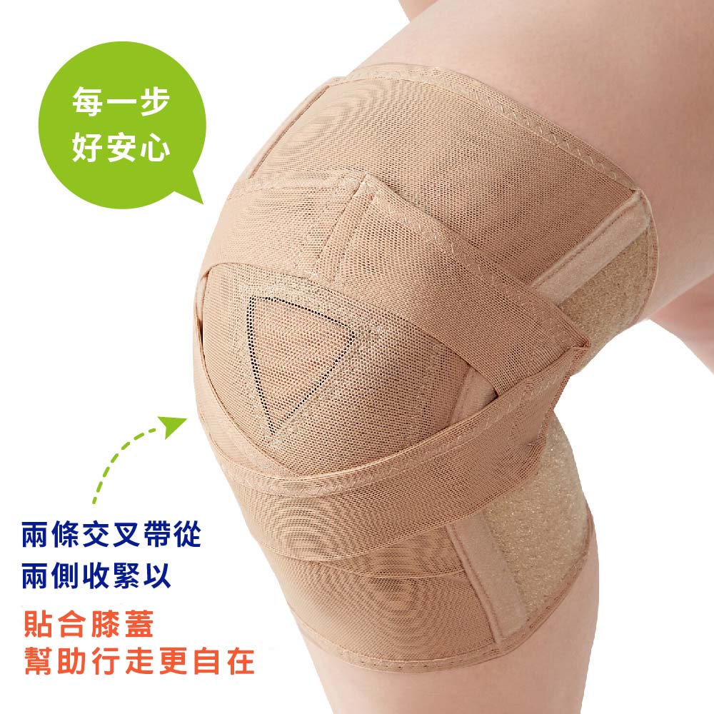 日本製【CERVIN】可調式輕薄彈力護膝, , large