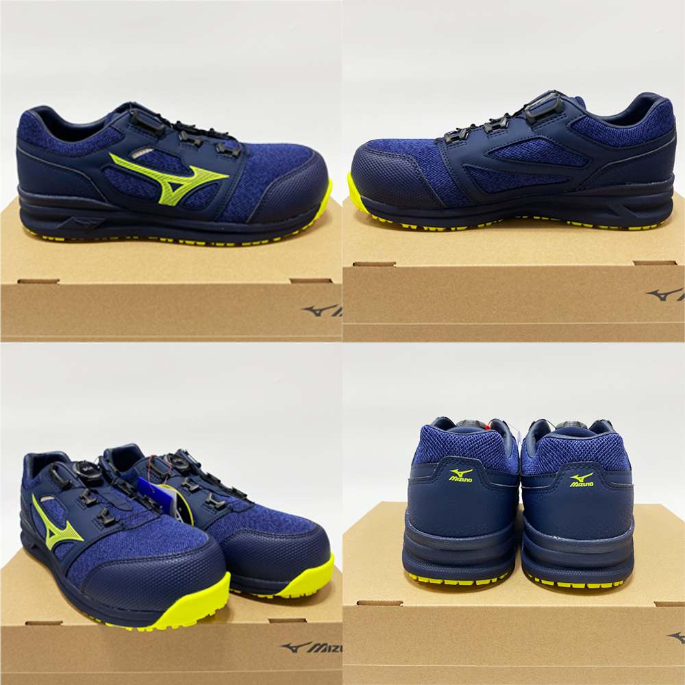 MIZUNO PRIME FIT LS II 旋鈕工作鞋 安全鞋 塑鋼鞋頭 F1GA225214 23FWO, , large