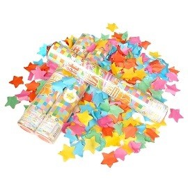 森彩  30cm氣壓式彩帶-星星造型 (SC3014), , large