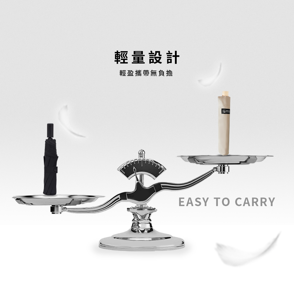 【雙龍牌】良品輕收大三折傘 超撥水速乾雨傘加大傘面防風傘B6702, , large