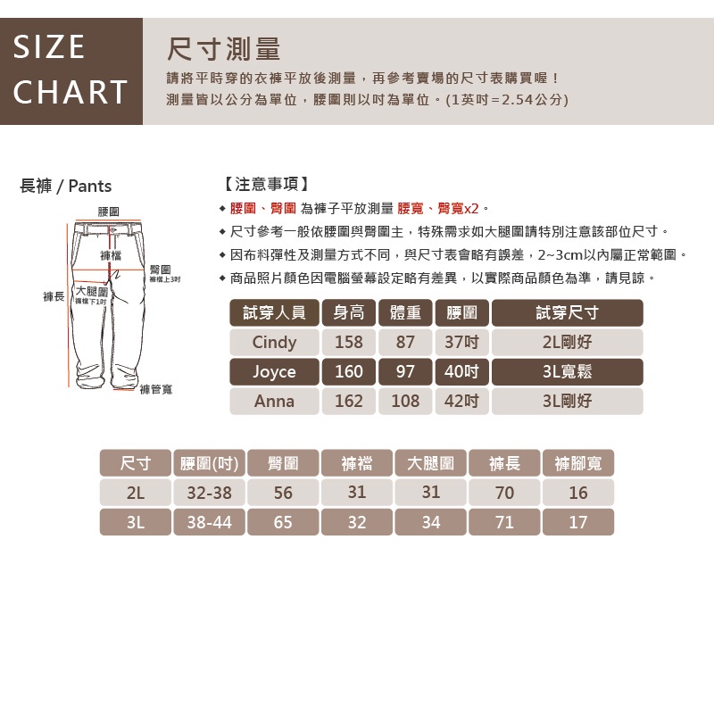 大尺碼女-鬆緊褲頭 束口 七分褲-黑-0105037, , large