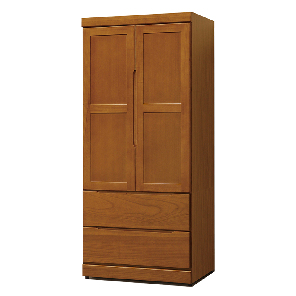 【唯熙傢俱】錢錢樟木色3x6尺衣櫃, , large