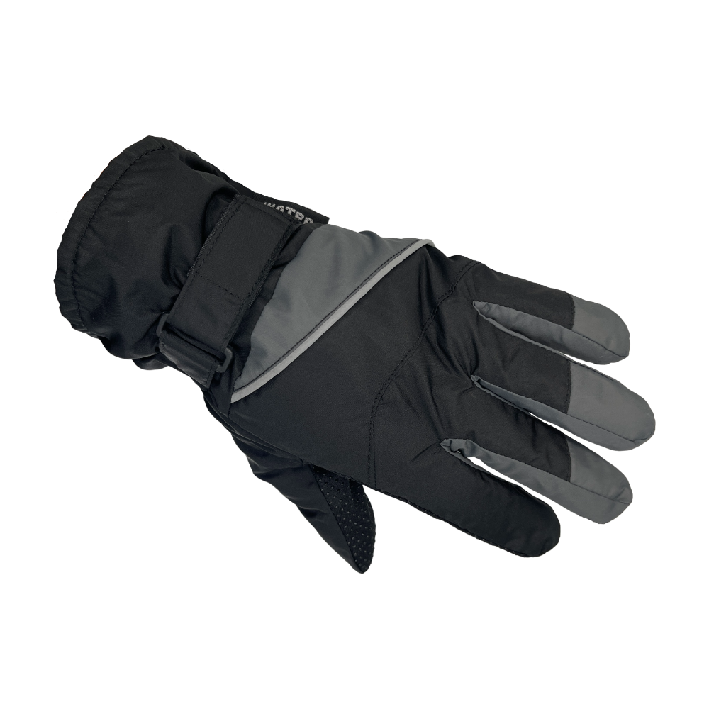 3M防水反光條禦寒手套, 科技黑, large