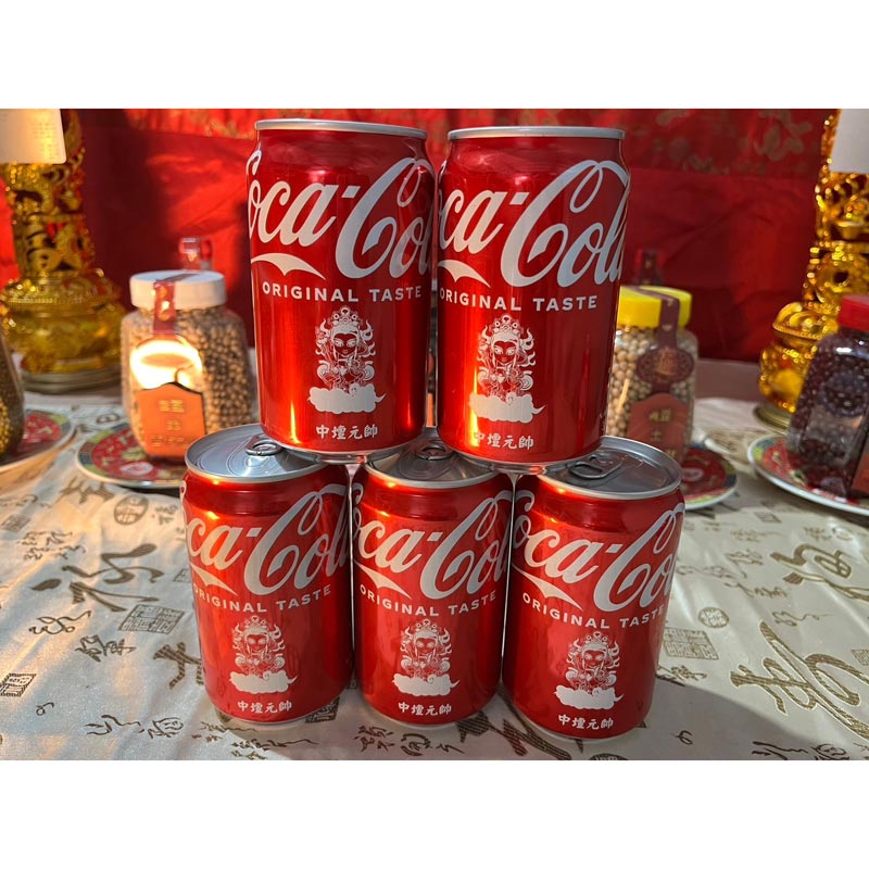 【老食說】拜拜祝壽  客製雷雕祝壽可樂_6罐, , large