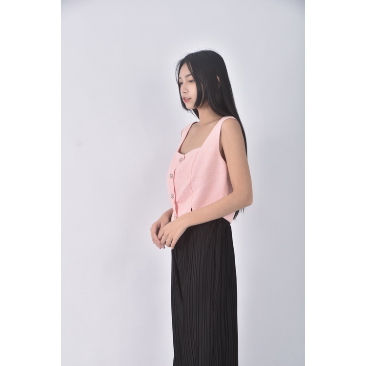 (L) air space lady小香風粉色上衣二手衣, , large