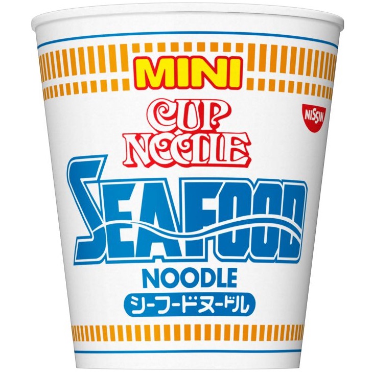 Nissin mini cup noodle seafood, , large