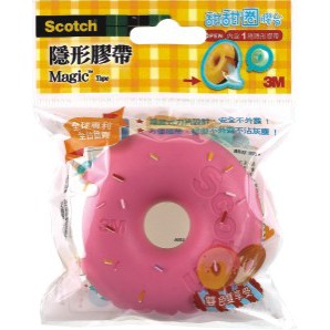 3M  810DD雙色甜甜圈膠台(多色)草莓+巧克力, , large