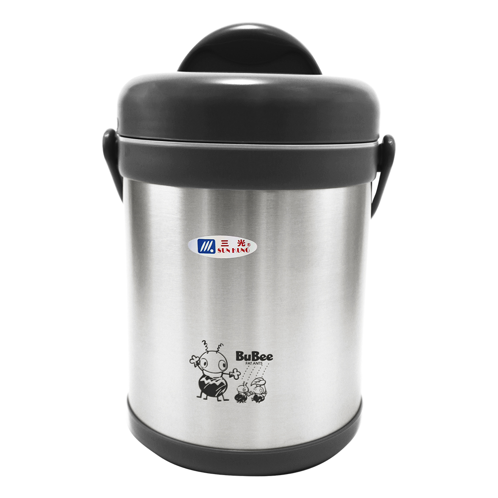 源味二層高真空304不鏽鋼提鍋-2.0L-2入, , large